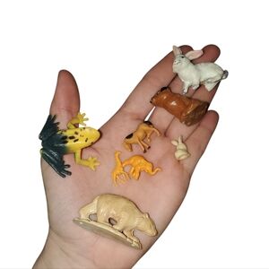 Small/Miniature Vintage Plastic Animal Lot